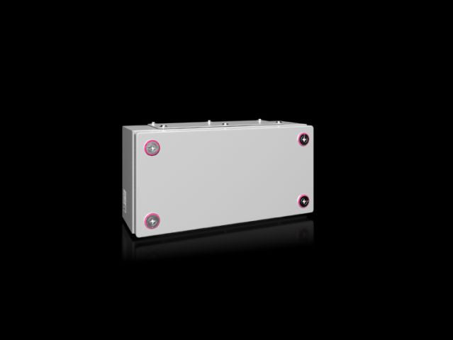 Caja de bornes KX, chapa acero, sin placa entrada de cables KX 1500.000